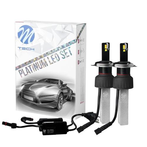 M-TECH LED Set H4 - Canbus - Platinum, Auto-onderdelen, Verlichting, Nieuw, Alfa Romeo, Amerikaanse onderdelen, Audi, BMW, Citroën