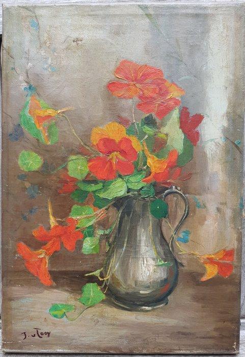 Jacobus van Looy (1855-1930) - Stilleven met Oost-Indische, Antiek en Kunst, Kunst | Schilderijen | Klassiek