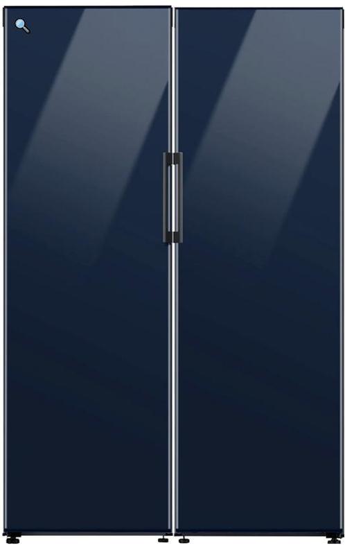samsung setje koelkast+vriezer Nieuw, Witgoed en Apparatuur, Koelkasten en IJskasten, 200 liter of meer, Nieuw, Met aparte vriezer