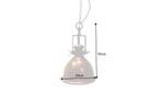 Design hanglamp INDUSTRIAL 45cm koper gevlamd industrieele, Huis en Inrichting, Lampen | Hanglampen, Ophalen of Verzenden, Nieuw