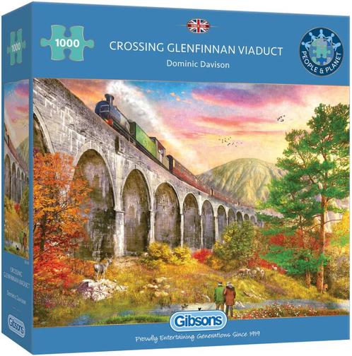 Crossing Glenfinnan Viaduct Puzzel (1000 stukjes) | Gibsons, Hobby en Vrije tijd, Denksport en Puzzels, Nieuw, Verzenden