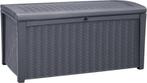 Tweedekans | Keter Borneo Opbergbox - 416L - 129,5x70x62,5cm, Ophalen of Verzenden, Zo goed als nieuw