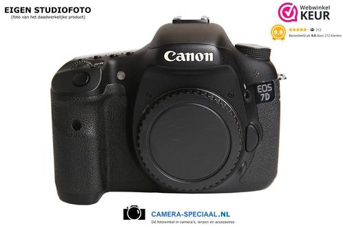 Canon EOS 7D digitale camera (38.851 clicks) met garantie, Audio, Tv en Foto, Fotocamera's Digitaal, Spiegelreflex, Zo goed als nieuw
