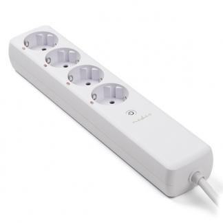Slimme stekkerdoos | 4-voudig | Nedis RF Smart, Doe-het-zelf en Verbouw, Elektra en Kabels, Nieuw, Verzenden