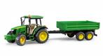 Bruder John Deere 5115 M met kipper, Ophalen of Verzenden, Nieuw