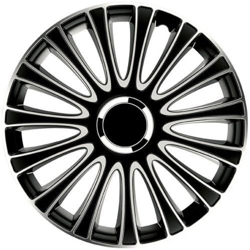 Wieldoppen 15 Inch Lemans Pro Zwart/Zilver 4 Stuks, Computers en Software, Laptop-opladers, Verzenden