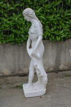 sculptuur, Lestate - 102 cm - Wit beeldhouwwerkmarmer, Antiek en Kunst
