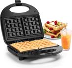 Aigostar Wafelijzer - Anti-Aanbaklaag - 750W - RVS, Verzenden, Nieuw