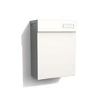 Brievenbus | eSafe | Topa | Aluminium - 9010, Tuin en Terras, Brievenbussen, Verzenden, Nieuw, Aluminium, Wandbrievenbus