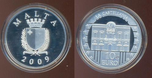 10 Euro Europaeisches Weltkulturerbe 2009 Malta:, Postzegels en Munten, Munten | Europa | Euromunten, Verzenden