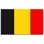 Gevelvlag/vlaggenmast vlag Belgie 90 x 150 cm - Belgie ver.., Nieuw, Ophalen of Verzenden