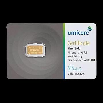 1 gram .999.9 Goud, Diverse Minters beschikbaar voor biedingen