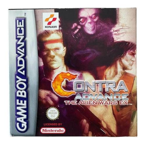 Contra Advance: The Alien Wars EX - EUR (CIB) (GBA), Spelcomputers en Games, Games | Nintendo Game Boy, Verzenden