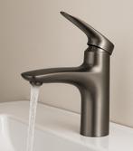 Wastafelkraan Nola Grijs Mengkraan, Verzenden, Nieuw, Kraan