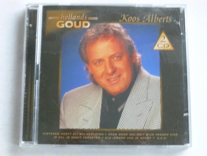 Koos Alberts - Hollands Goud (2 CD), Cd's en Dvd's, Cd's | Nederlandstalig, Zo goed als nieuw, Verzenden