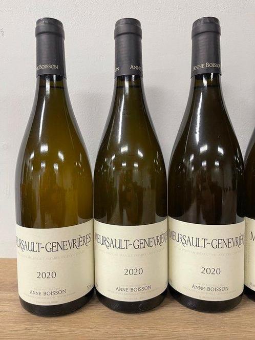 2020 Anne Boisson, Les Genevrieres - Meursault 1er Cru - 6, Verzamelen, Wijnen