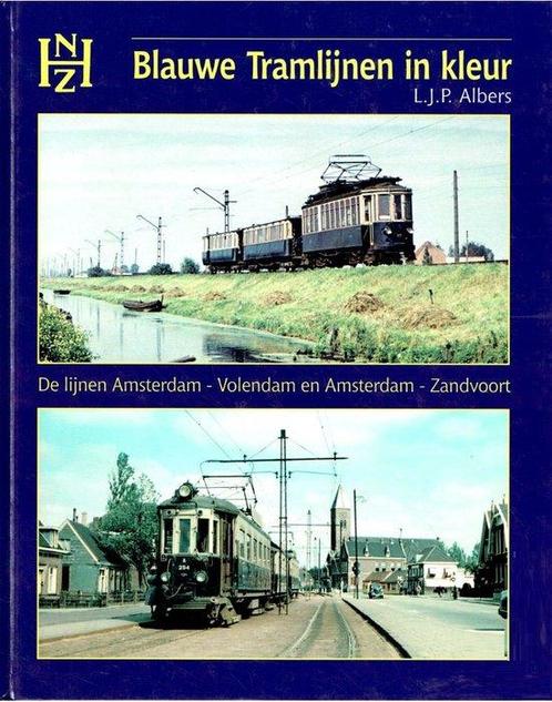Blauwe Tramlijnen in kleur 9789071513572 L.J.P. Albers, Boeken, Vervoer en Transport, Gelezen, Verzenden