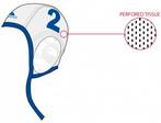Turbo waterpolo cap wit nummer 2 new gen (luchtdoorlatend, Verzenden, Nieuw