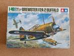 Tamiya 61019 Brewster F2A-2 Buffalo 1:48 NL DECALS!, Hobby en Vrije tijd, Modelbouw | Vliegtuigen en Helikopters, Verzenden, Nieuw