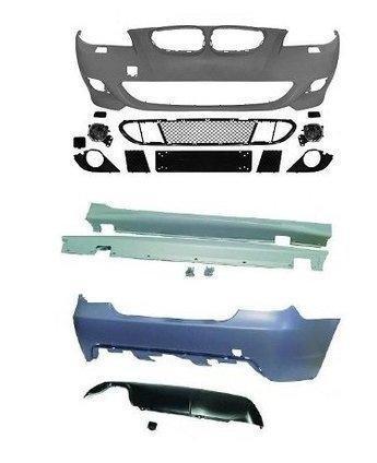 M Pakket Compleet BMW 5 Serie E60 LCI Sedan 2007-2010 B5755, Auto-onderdelen, Carrosserie en Plaatwerk, Nieuw, BMW, Voor, Achter