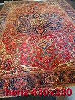 Groot perzisch tapijt Heriz 430 x 330 wollen vloerkleed, Ophalen, Gebruikt, 200 cm of meer, Groot perzisch tapijt wollen vloerkleed heriz iran handgeknoopt