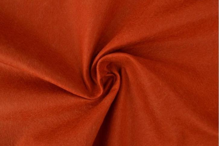 Vilt 3mm dik - Koper - 90cm breed - Per meter, Hobby en Vrije tijd, Stoffen en Lappen, 120 cm of meer, 200 cm of meer, Overige kleuren