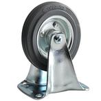 Benson Bokwiel - 100 mm - Slijtvast rubber - 70 kg draagv..., Doe-het-zelf en Verbouw, Zwenkwielen, Ophalen of Verzenden, Nieuw