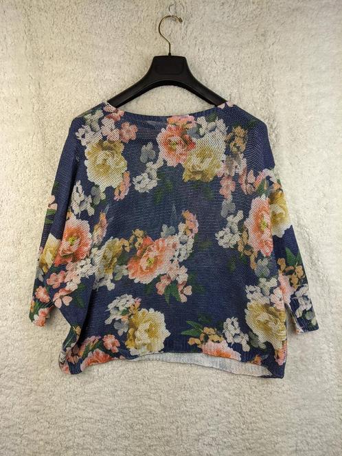 Miss Etam floral knit top, Kleding | Dames, Tops, Nieuw, Verzenden