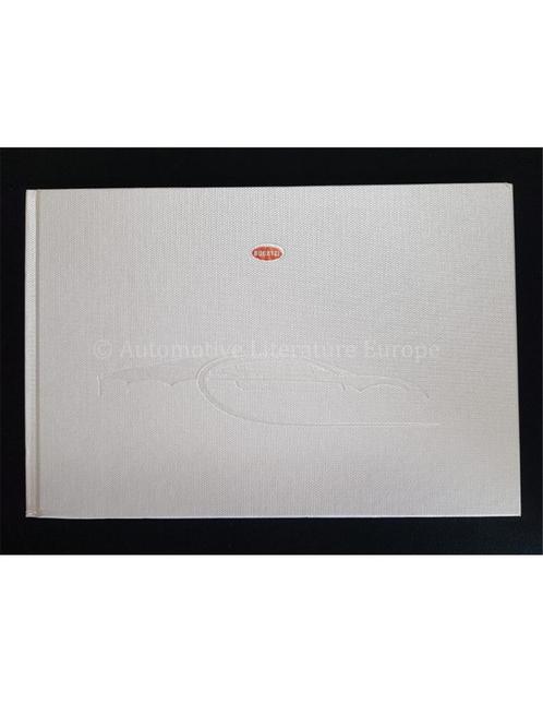 2017 BUGATTI CHIRON HARDCOVER BROCHURE ENGELS, Boeken, Auto's | Folders en Tijdschriften