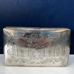 Zilveren tabaksdoos - Zilver - Nederland - 1855 (19e eeuw), Antiek en Kunst, Antiek | Goud en Zilver