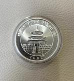 China. 10 Yuan 1992 - 1 oz silver proof Panda (Zonder