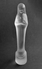 Glasfabriek Leerdam - Stef Uiterwaal - sculptuur, Madonna, Antiek en Kunst, Antiek | Glas en Kristal