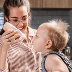 Haakaa Fles met lepel 120ml | Siliconen, Kinderen en Baby's, Nieuw, Overige typen, Verzenden