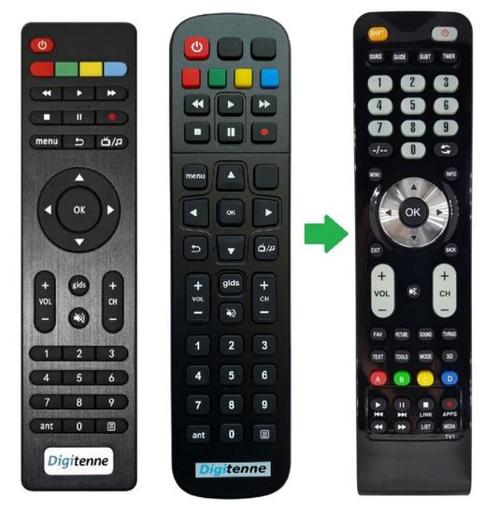 Alternatieve Rebox / KPN ZXV7200 en RBX2800 afstandsbedie..., Audio, Tv en Foto, Afstandsbedieningen, Verzenden