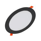 LED Downlight - UMBRIEL - 3000K - Slim - Ø75 - 3W - Zwart, Nieuw, Ophalen of Verzenden