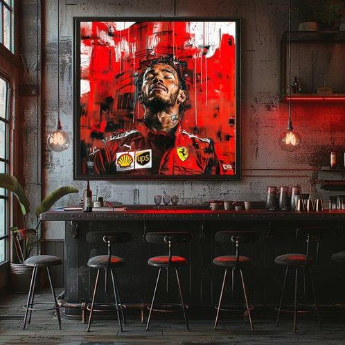 Artxlife - Lewis Hamilton The Moment Before The Race [XXL], Verzamelen, Automerken, Motoren en Formule 1