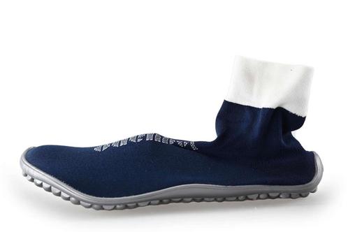 leguano Instappers in maat 40 Blauw | 10% extra korting, Kleding | Dames, Schoenen, Blauw, Zo goed als nieuw, Instappers, Verzenden
