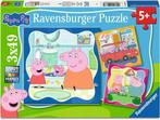 Peppa Pig Puzzel (3x49 stukjes) | Ravensburger - Puzzels, Verzenden, Nieuw