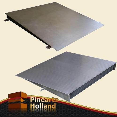 Ibex RVS Oprijplaat voor Pallet- & Vloerweegschaal 150x90 Cm, Witgoed en Apparatuur, Weegschalen, 500 gram of grover, 50 tot 100 kg