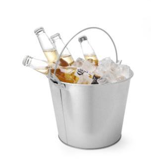 Bier emmer - met flesopener - Ø23x(H)18cm, Zakelijke goederen, Horeca | Keukenapparatuur, Nieuw in verpakking, Verzenden