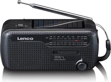Lenco Noodradio - Draagbare opwindbare Radio - Zaklamp en Po beschikbaar voor biedingen