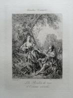 François Boucher (1703-1770), after - Le Bouton de rose et