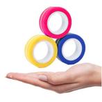 3-Pack Magnetische Ring Fidget Spinner - Anti Stress Hand, Kinderen en Baby's, Speelgoed | Overig, Verzenden, Nieuw