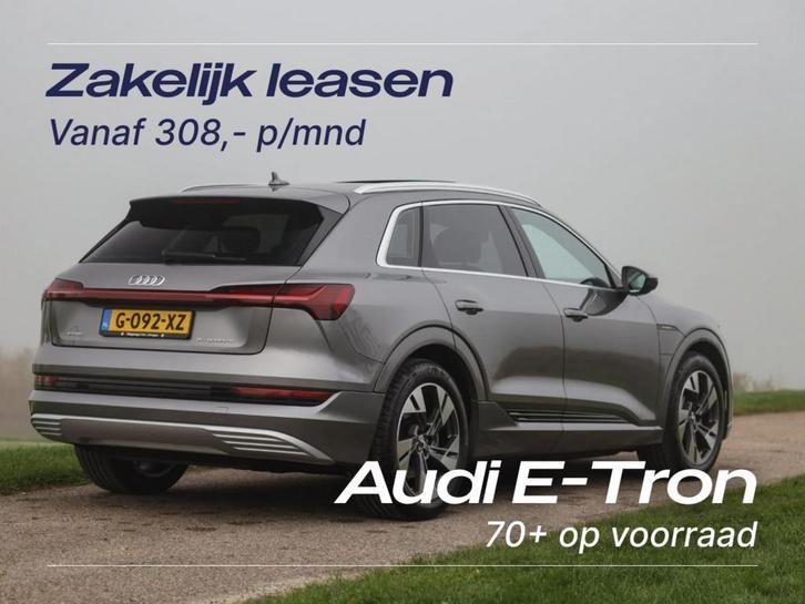 Audi E-Tron | Zakelijk Leasen vanaf 308,- p/mnd, Auto's, Audi, Lease, Automaat, Financial lease, e-tron, Elektrisch, 360° camera