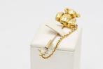 Broche - 18 karaat Geel goud Diamant (Natuurlijk)