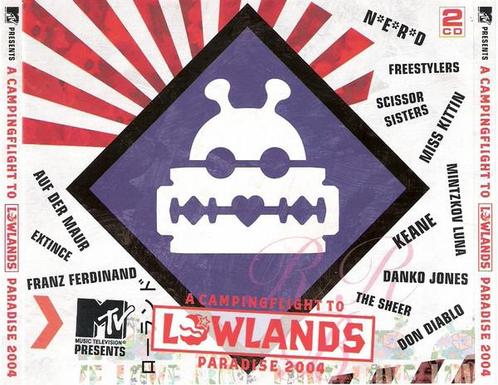 cd - Various - A Campingflight To Lowlands Paradise 2004, Cd's en Dvd's, Cd's | Overige Cd's, Zo goed als nieuw, Verzenden