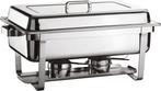 Chafing dish GN 1/1 rvs stap.frame, Verzenden, Nieuw in verpakking