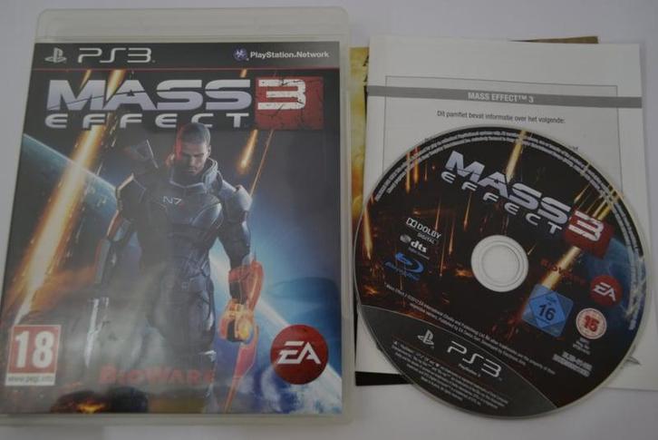 Mass Effect 3 (PS3), Spelcomputers en Games, Games | Sony PlayStation 3, 1 speler, Zo goed als nieuw, Verzenden
