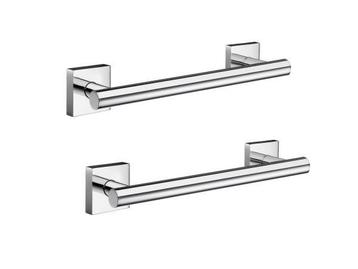 Veiling - 2x Beaux badgreep 360mm Torcy chroom beschikbaar voor biedingen