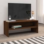 vidaXL Tv-meubel 100x40x40 cm bewerkt hout bruin eikenkleur, 100 tot 150 cm, Verzenden, Nieuw, Minder dan 100 cm